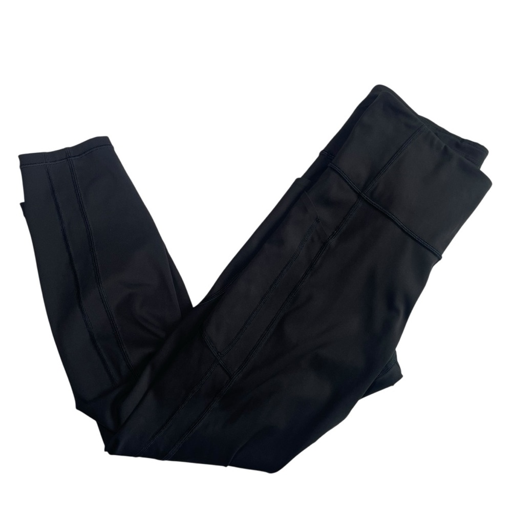 Athleta Ultimate Stash High Rise 7/8 Tight Leggings Womens Small Black #987242